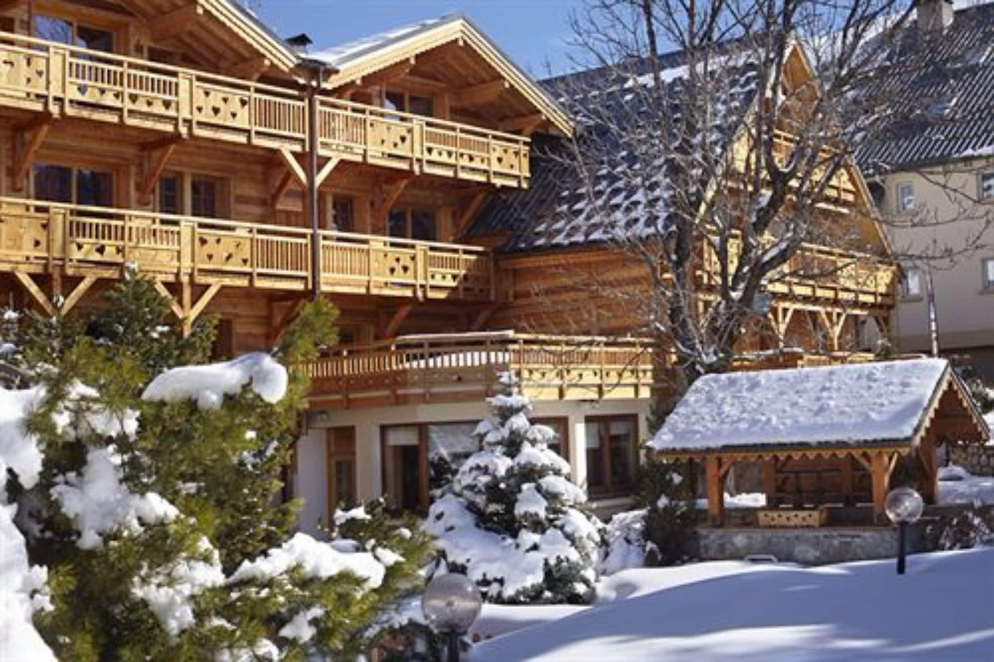 Hotel Chalet Mounier Les Deux Alpes Exterior foto