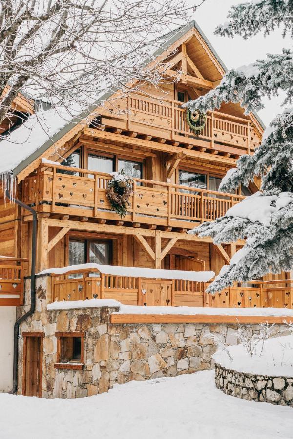 Hotel Chalet Mounier Les Deux Alpes Exterior foto